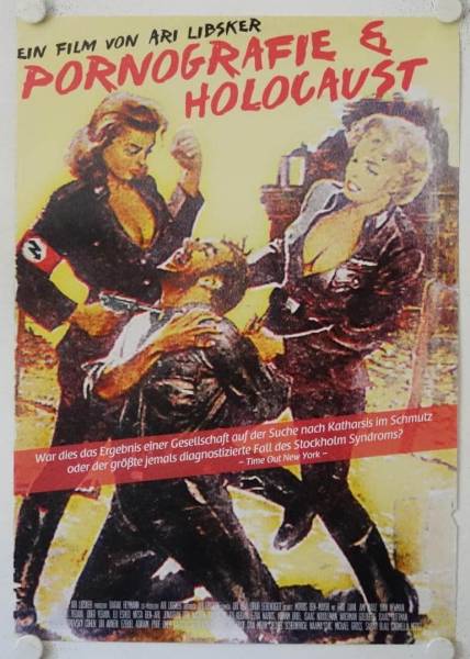 Pornografie und Holocaust originales deutsches Filmplakat